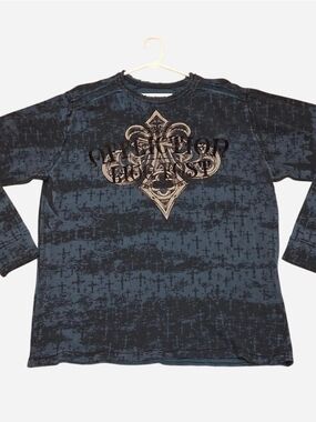 Y2K Era Affliction Reversible Longsleeve